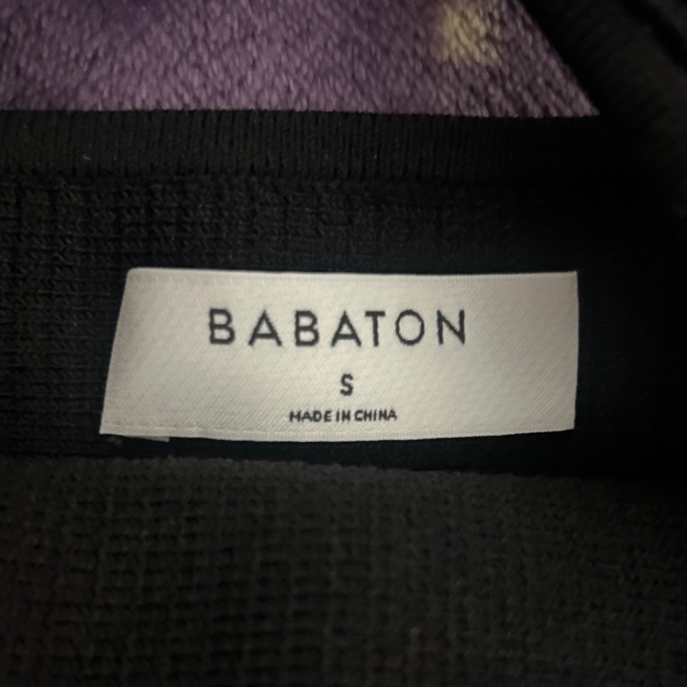 Babaton Black Ribbed Tank Top - Picture 2 of 3